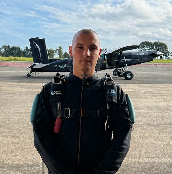 Félix, Plieur chez Speedair